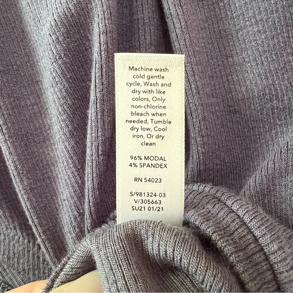 Athleta Well Rested Rib Sleep Tank - Picture 7 of 9